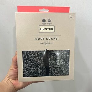 Hunter Stretch Cable Knit Boot Socks